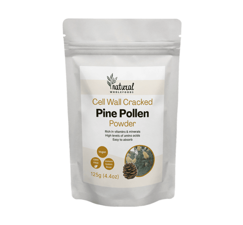 Pine Pollen Powder (cell wall cracked) 125g