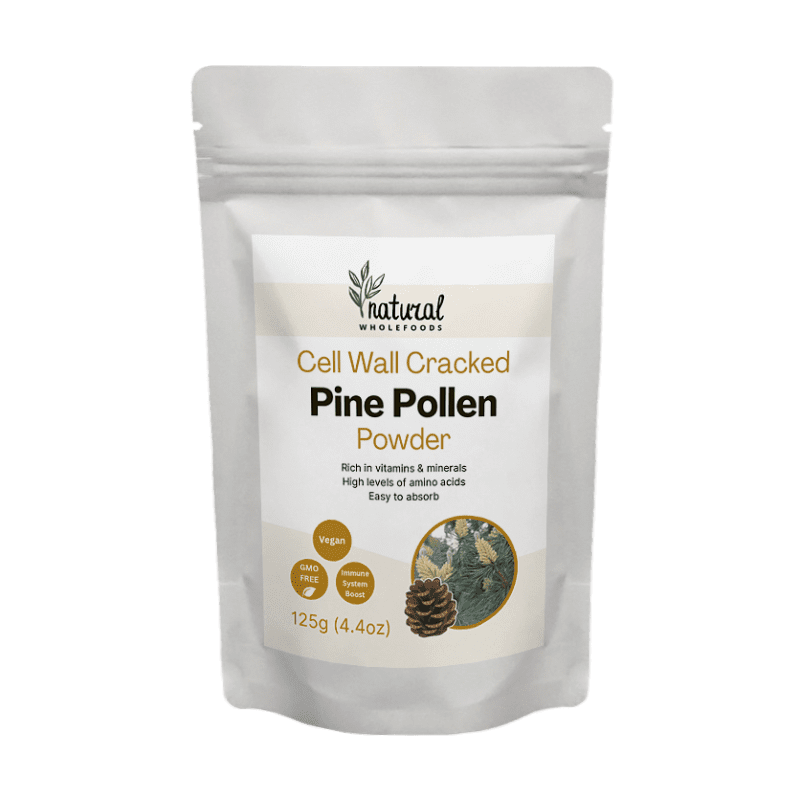 Pine Pollen Powder (cell wall cracked) 125g