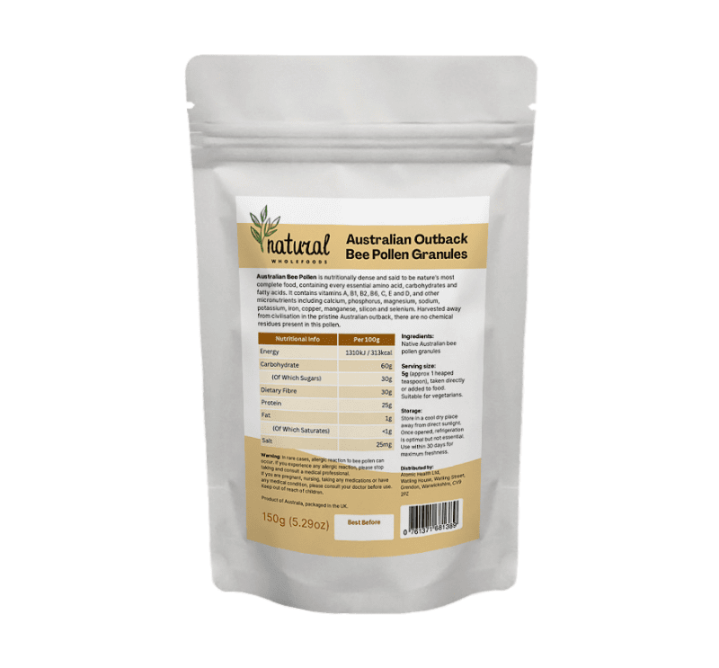 Australian Outback Bee Pollen Granules 150g - Image 2