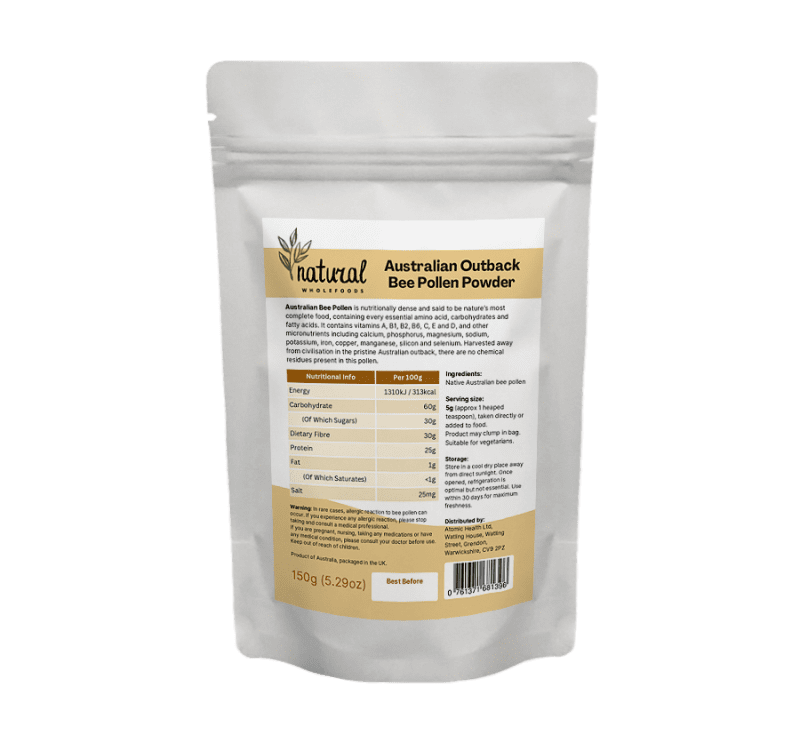 Australian Outback Bee Pollen Powder 150g - Image 2