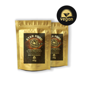 Star Food with Monatomic Gold 2 x 45g (VEGAN)