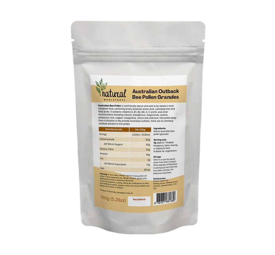 Australian Outback Bee Pollen Granules 150g - Image 2