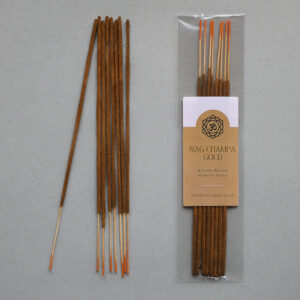Nag Champa Gold Hand-Rolled Incense (2 Packs of 8)
